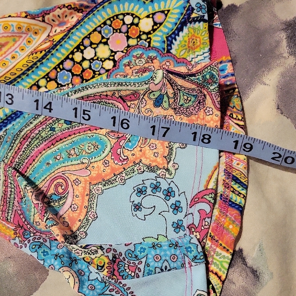 Tommy Hilfiger Multicolor Paisley Dress - Picture 6 of 8